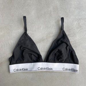 calvin klein | unlined triangle bralette | medium